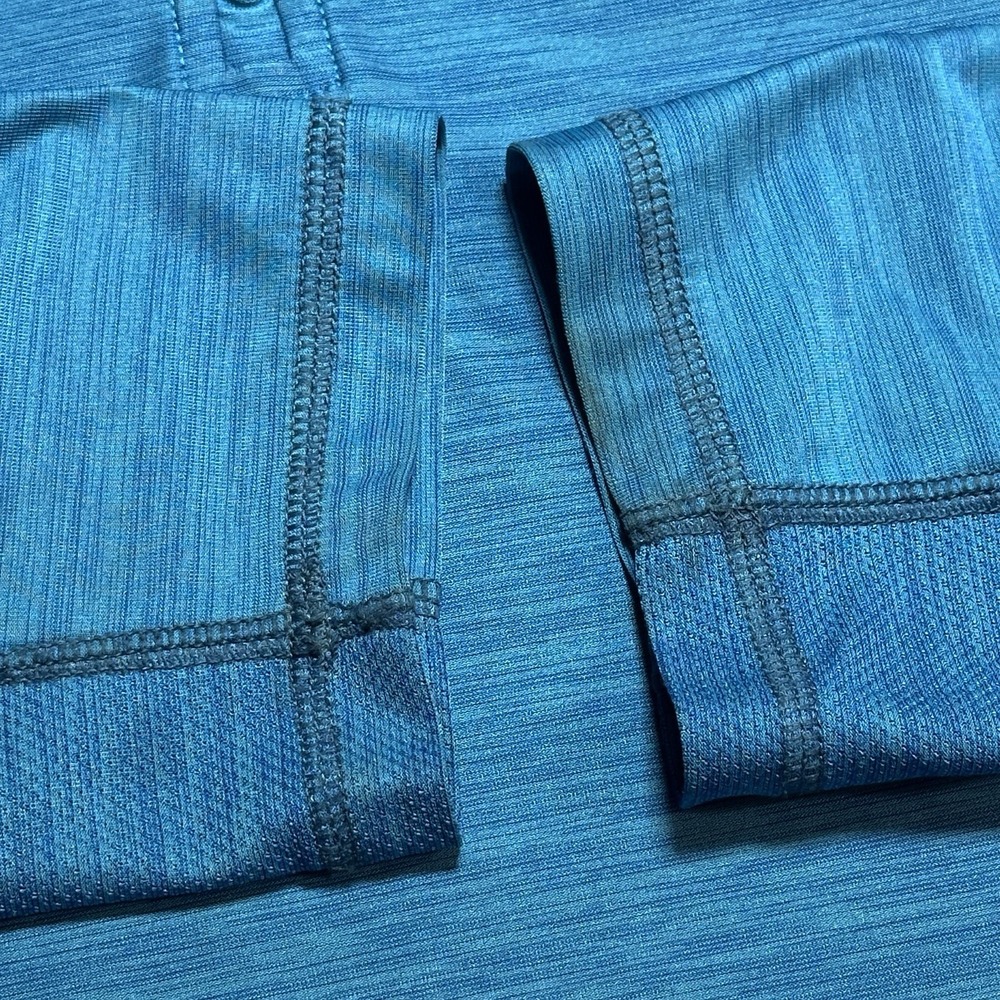 Tommy Bahama Palm Coast Island Zone 1/4 Zip Mens Large Blue Performance Wicking - Picture 5 of 15